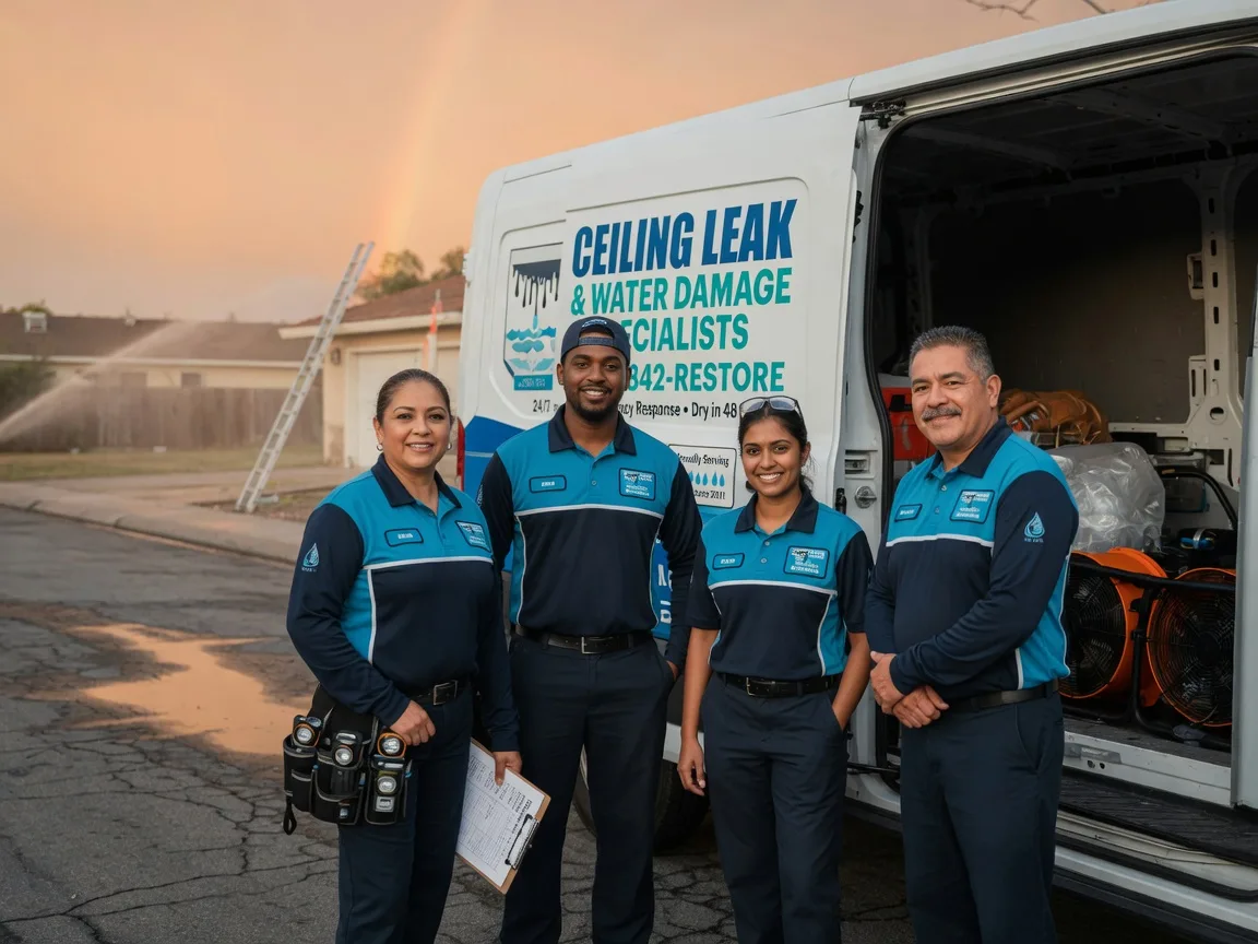 Ceiling Leak Cleanup company in Tilden, IL