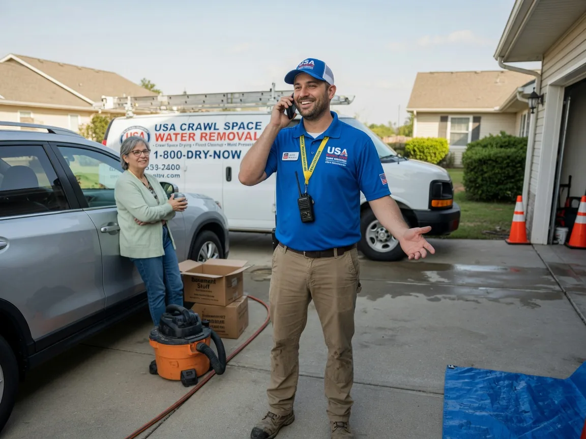 Crawl Space Water Removal Tilden, IL FAQs